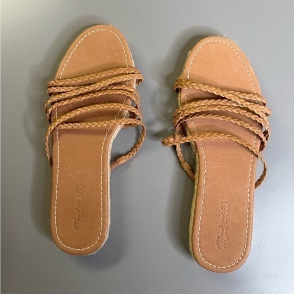 Madewell Kathryn Espadrille Slide Sandal 10